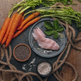 LIEBESGUT CAT Sensitive Bio Pute - ekologiczny indyk z ekologiczną marchewką i amarantusem (400g)