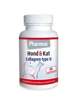 Pharmox UC-II niezdenaturowany kolagen typu II dla kotów (60 kapsułek)