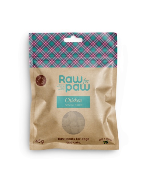 RAW for PAW Chicken - kurczak liofilizowane przysmaki (45g)