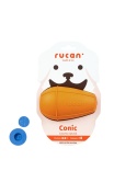RUCAN CONIC Big Orange - zestaw z zatyczkami dla psów średnich, dużych ras i szczeniąt