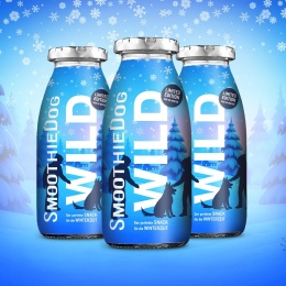 SmoothieDog Winter Wild - smoothie dla psa dziczyzna z warzywami (250ml)