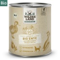 WILDES LAND DOG BIO Ente – bio kaczka z batatami, gruszką i jagodami (800g)