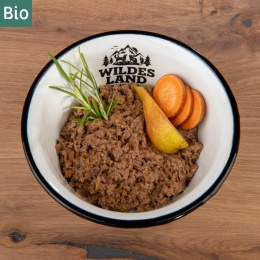 WILDES LAND DOG BIO Ente – bio kaczka z batatami, gruszką i jagodami (400g)