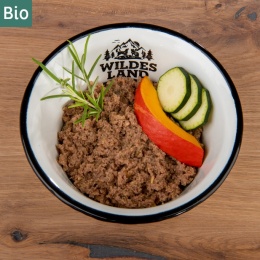 WILDES LAND DOG Bio Huhn - bio kurczak z dynią i cukinią (125g)