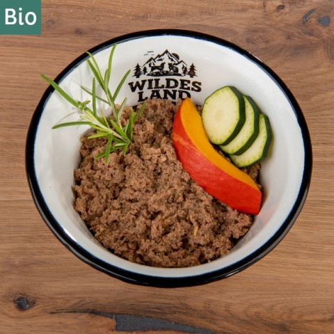 WILDES LAND DOG Bio Huhn - bio kurczak z dynią i cukinią (125g)