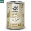 WILDES LAND DOG Bio Huhn - bio kurczak z dynią i cukinią (400g)
