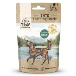 WILDES LAND DOG Trainingssticks Ente - kaczka przysmaki treningowe (100g)