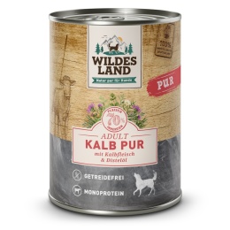 WILDES LAND DOG Kalb Pur – cielęcina karma monobiałkowa dla psa (400g)
