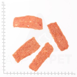 WILDES LAND DOG Kaninchen in Streifen – mięso królika w paskach - przysmaki mięsne dla psa (70g)