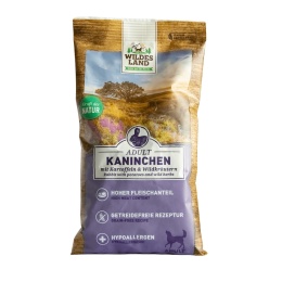 WILDES LAND DOG Kaninchen - królik z ziemniakami i ziołami (70g)