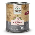 WILDES LAND DOG Rind Pur – wołowina karma monobiałkowa dla psa (800g)