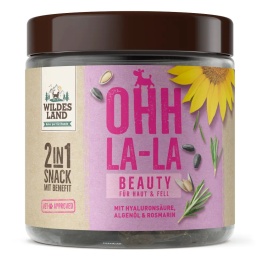 WILDES LAND DOG Snack 2w1 Beauty - przysmaki na sierść i skórę dla psa (300g)