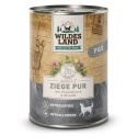 WILDES LAND DOG Ziege Pur – kozina karma monobiałkowa dla psa (400g)