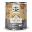 WILDES LAND DOG Ziege Pur – kozina karma monobiałkowa dla psa (800g)