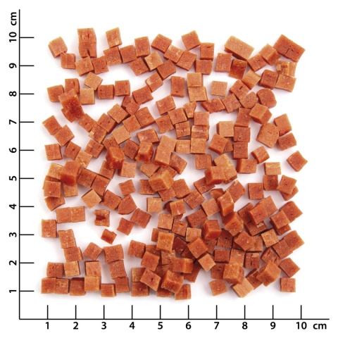 WILDES LAND Entenbrust MINI – filet z piersi kaczki MINI kosteczki - przysmaki mięsne dla psa i kota (70g)