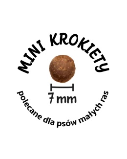 WOW DOG MINI Junior Geflügel - drób i łosoś z marchewką i buraczkami dla szczeniąt (1kg)