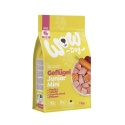 WOW DOG MINI Junior Geflügel - drób i łosoś z marchewką i buraczkami dla szczeniąt (1kg)