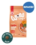 WOW DOG MINI Lachs - z łososiem, szpinakiem i batatami dla psów małych ras (1 kg)