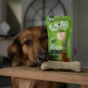 WOW DOG Natural Chew Bone Rind - kość do żucia ze skóry i żwaczy wołowych (115g)