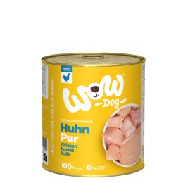 WOW Pur Huhn – czysty kurczak karma monobiałkowa dla psa (800g)