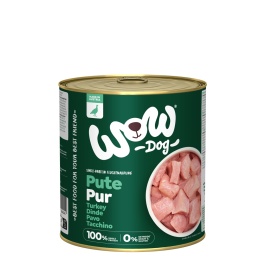WOW Pute Pur – czysty indyk karma monobiałkowa dla psa (800g)
