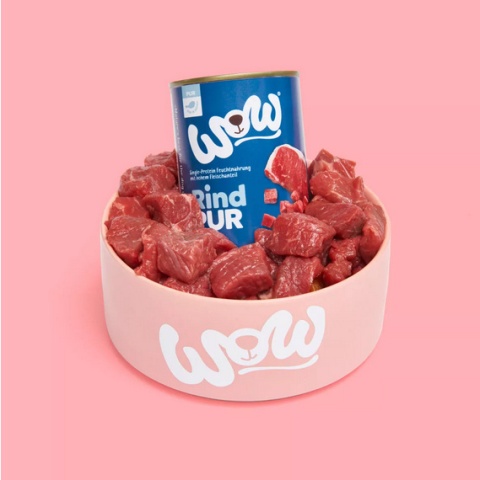 WOW Rind Pur – czysta wołowina karma monobiałkowa dla psa (800g)