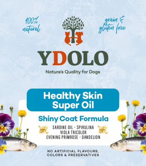 YDOLO Healthy Skin super oil - olej na skórę i sierść dla psa (375ml)