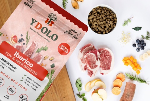YDOLO MINI Iberico - wieprzowina Iberico - półwilgotna karma dla psów małych ras (700g)